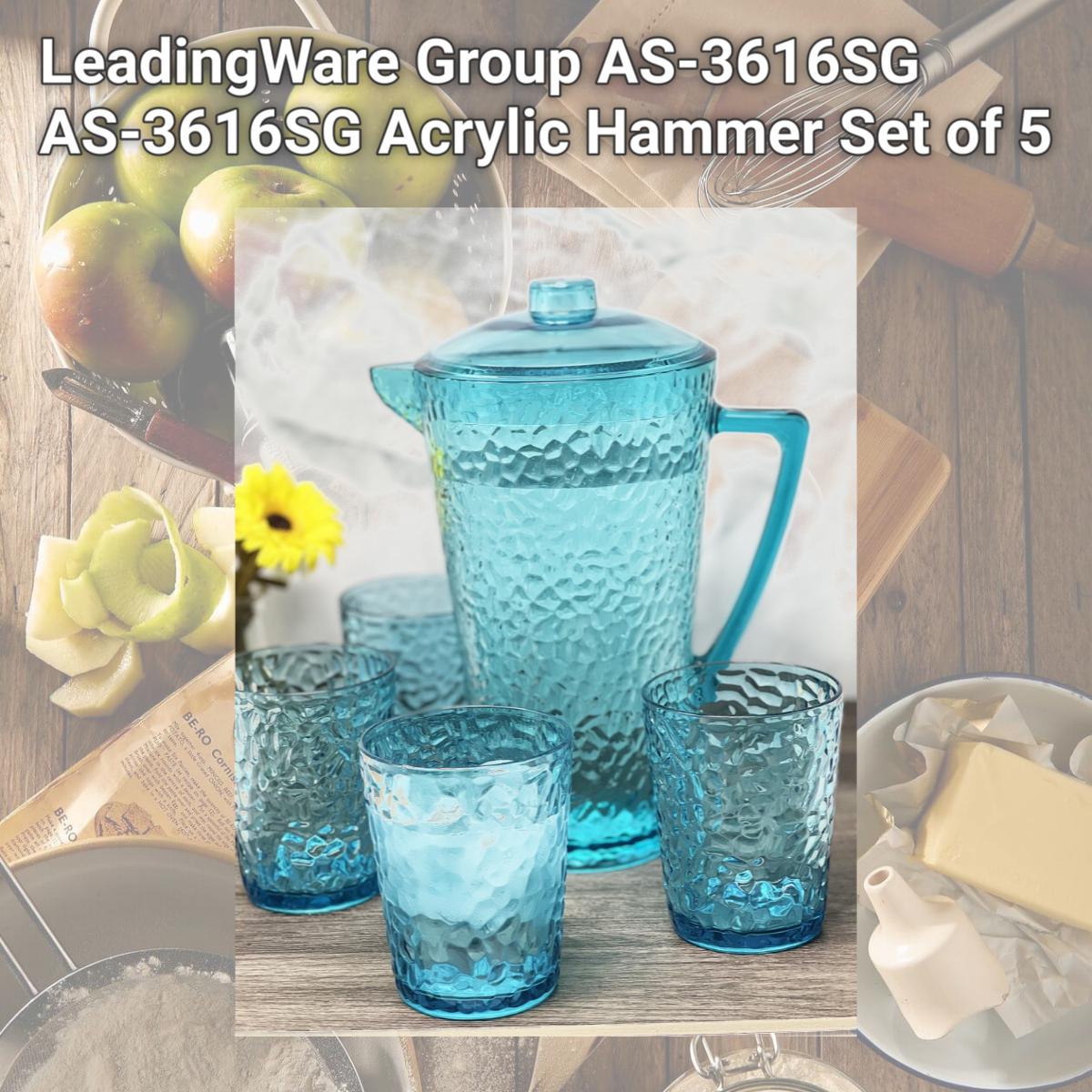 Picture of LeadingWare Group AS-3616SG AS-3616SG Acrylic Hammer Set of 5