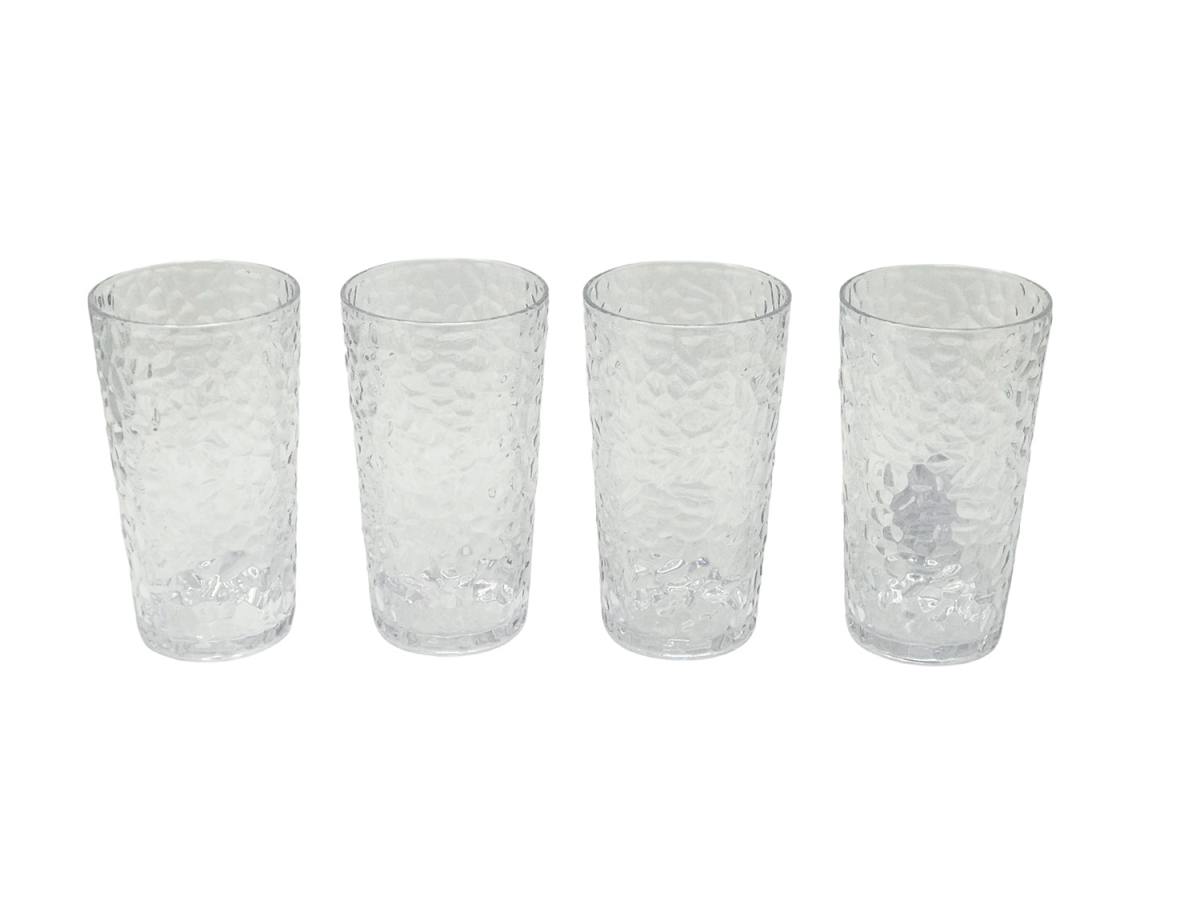 Picture of LeadingWare AS-3602C AS-3602C Acrylic set of 4 - Clear 19 oz HB tumblers
