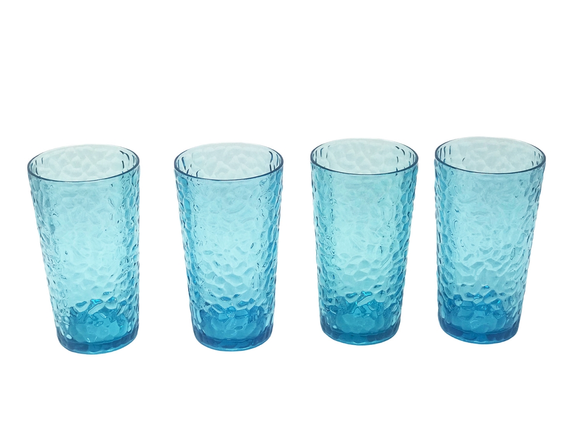 Picture of LeadingWare AS-3602SG AS-3602SG Acrylic set of 4 - Clear 19 oz HB tumblers