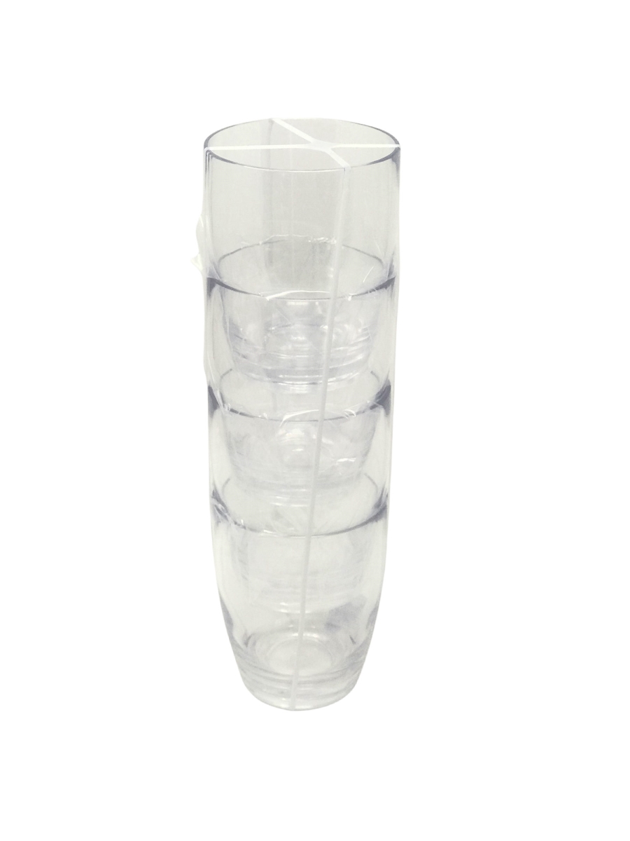 Picture of LeadingWare AS-0711 AS-0711 Acrylic 12 oz DOF tumbler stackable shape