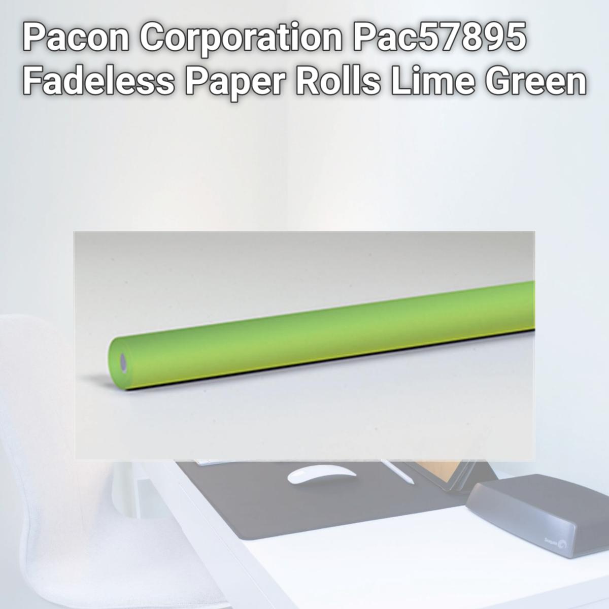 Picture of Pacon Corporation Pac57895 Fadeless Paper Rolls Lime Green