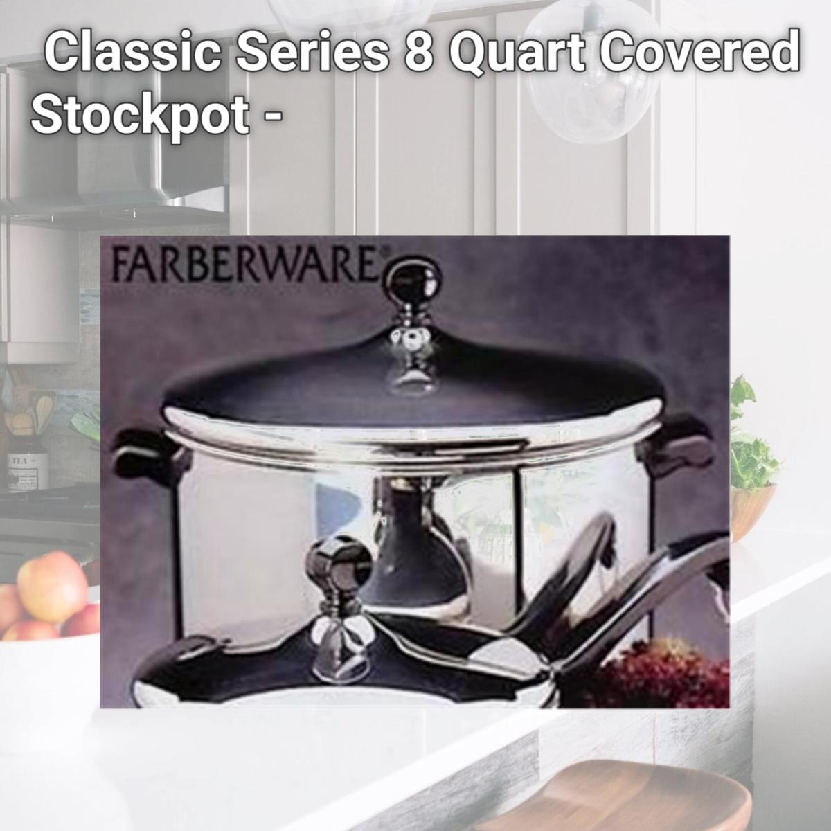Picture of Farberware Classic Series 8 Quart Covered Stockpot - 50006