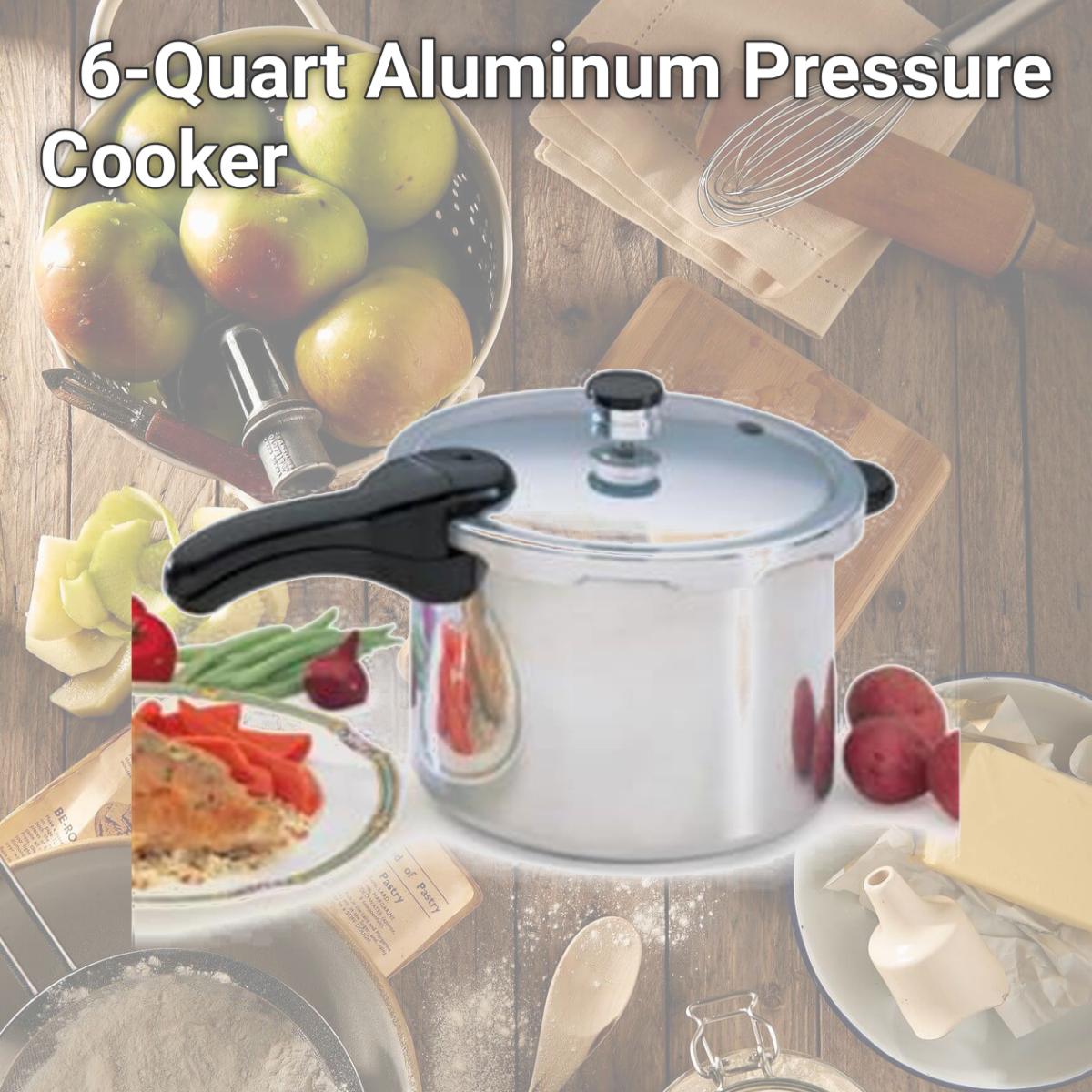 Picture of Presto 01264 6-Quart Aluminum Pressure Cooker