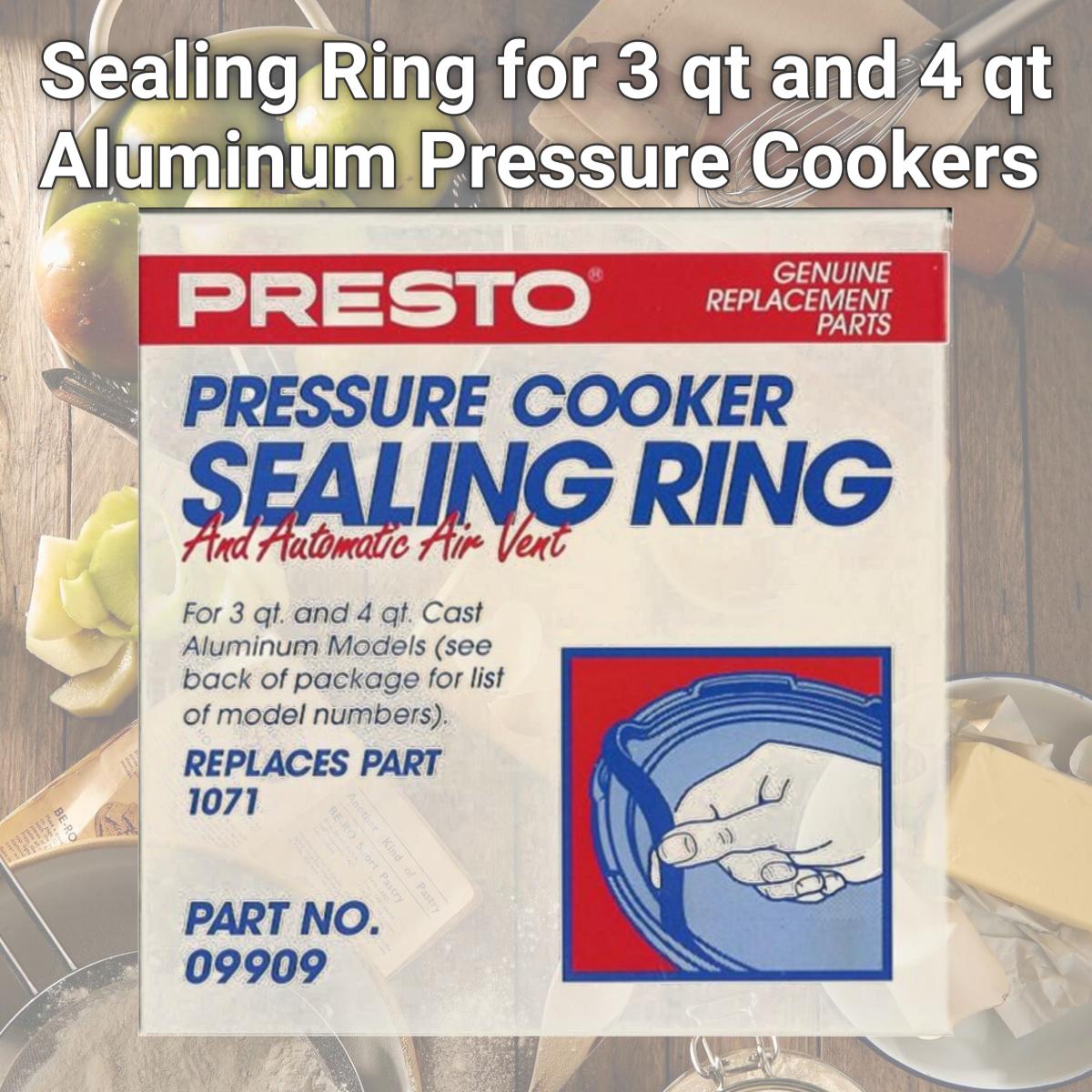 Picture of Presto 09909 Sealing Ring for 3 qt and 4 qt Aluminum Pressure Cookers