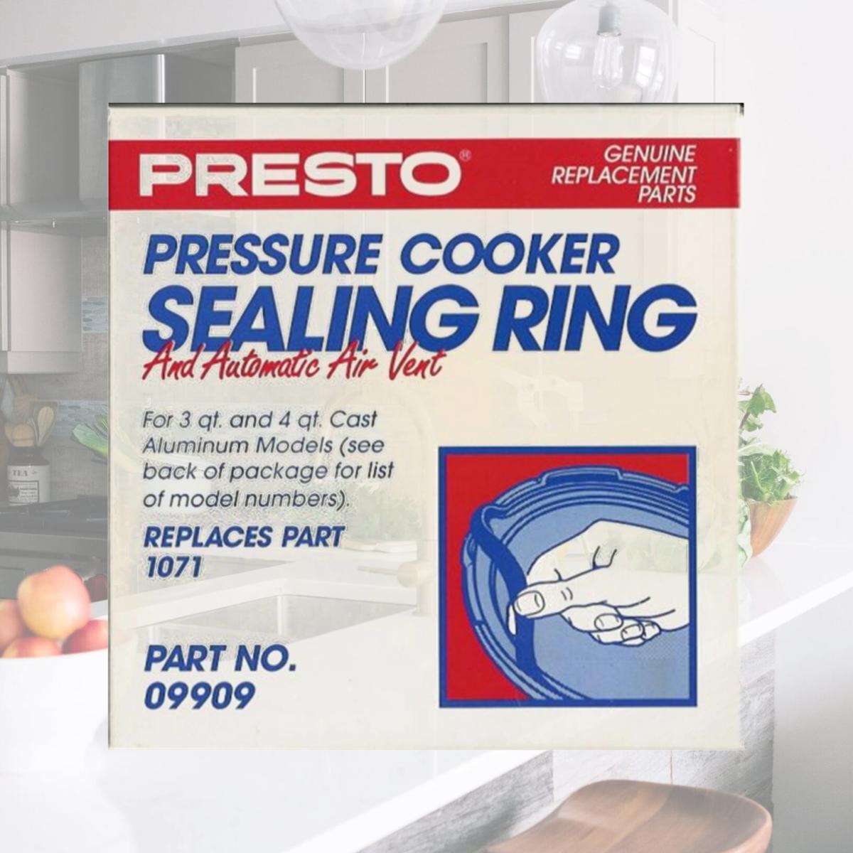 Picture of Presto 09909 Sealing Ring for 3 qt and 4 qt Aluminum Pressure Cookers