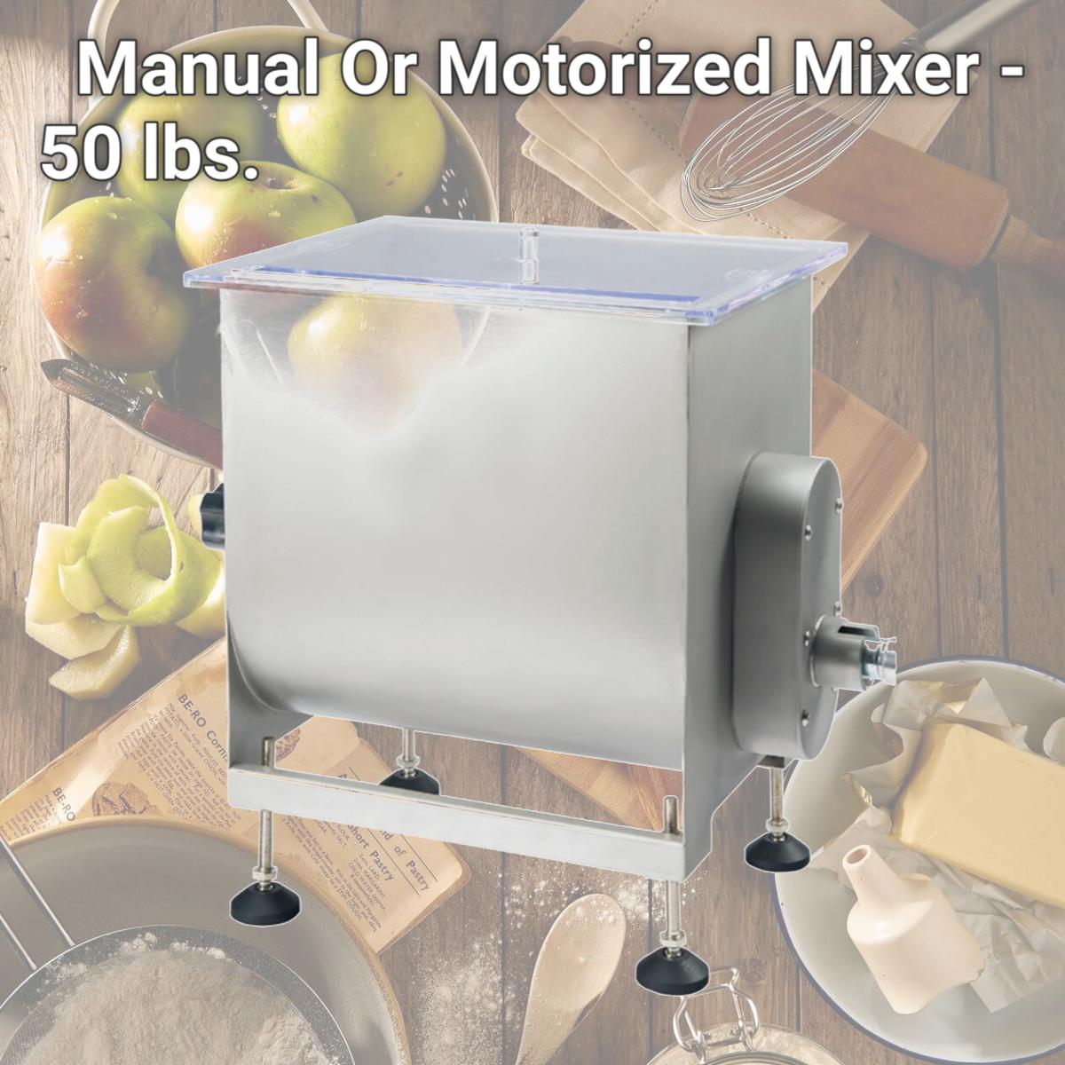 Picture of LEM 1734 Manual Or Motorized Mixer - 50 lbs.