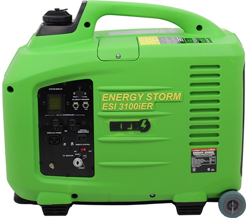Esi 3100ier-efi Electronic Fuel Injected Digital Inverter Generator - 3100 Watt
