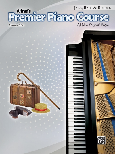 00-44350 Premier Piano Course - Jazz, Rags & Blues 6 Book