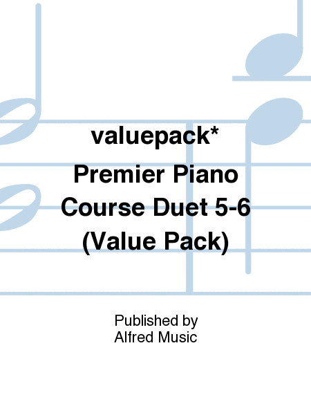 00-106892 Premier Piano Course Duet 5-6 Book