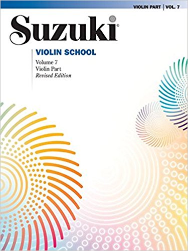 Suzuki Violin School, Volume 7 Book