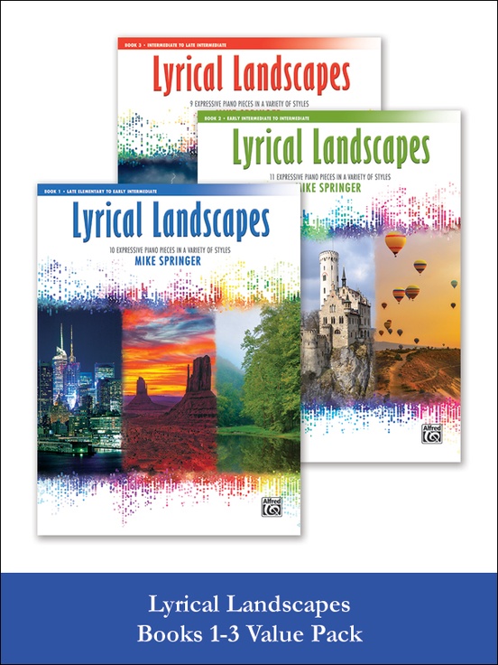 00-106942 Lyrical Landscapes Books 1-3