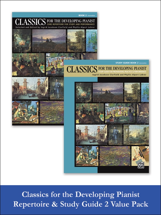 00-106946 Classics For The Developing Pianist, Repertoire & Study Guide Book 2