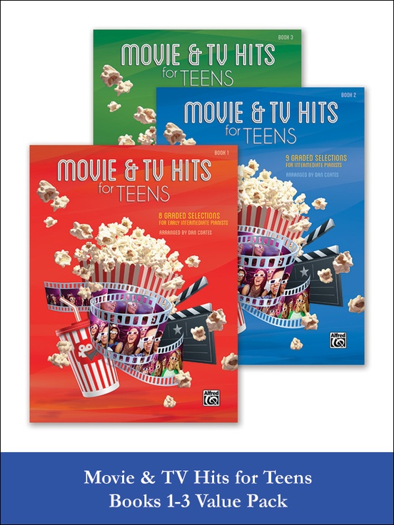 00-106948 Movie & Tv Hits For Teens Books 1-3