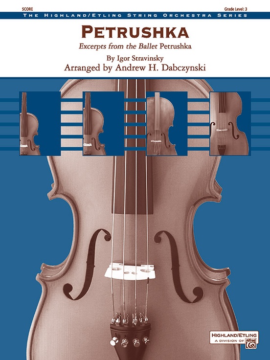 Alfred 00-46721S Petrushka - String Orchestra Conductor Score Alfred 00-46721S Petrushka - String Orchestra Conductor Score