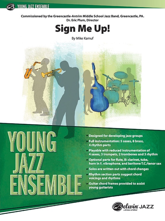 Alfred 00-47021 Sign Me Up - Conductor Score & Parts Alfred 00-47021 Sign Me Up - Conductor Score & Parts