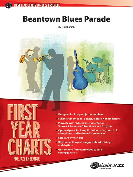 Alfred 00-47028S Beantown Blues Parade - Conductor Score Alfred 00-47028S Beantown Blues Parade - Conductor Score