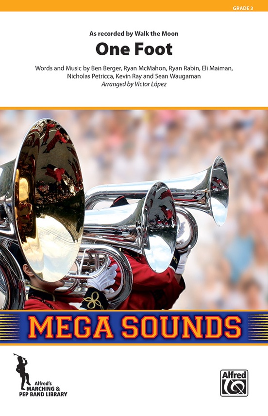 Alfred 00-47042S One Foot - Marching Band Conductor Score Alfred 00-47042S One Foot - Marching Band Conductor Score