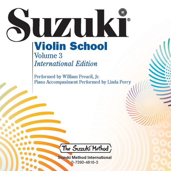 Alfred 00-47078 Suzuki Violin School Volume 3 - CD Alfred 00-47078 Suzuki Violin School Volume 3 - CD