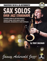 Alfred 24-SOJS Sax Solos Over Jazz Standards Alfred 24-SOJS Sax Solos Over Jazz Standards