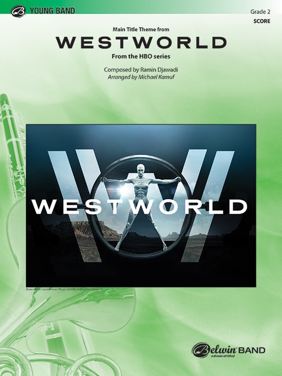 00-47408s Main Title Theme From Westworld Concert Band Conductor Score