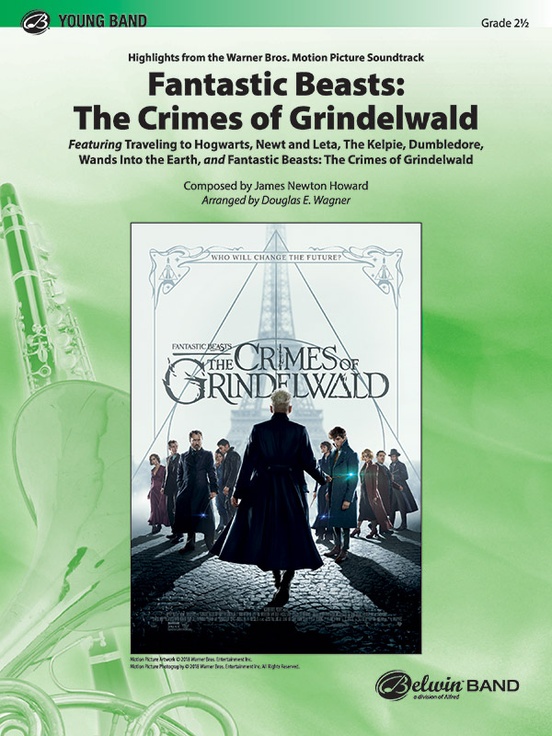 00-47412 Fantastic Beasts - The Crimes Of Grindelwald Concert Band Conductor Score & Parts
