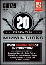 Alfred 56-41085 Guitar World - 20 Essential Metal Licks Alfred 56-41085 Guitar World - 20 Essential Metal Licks