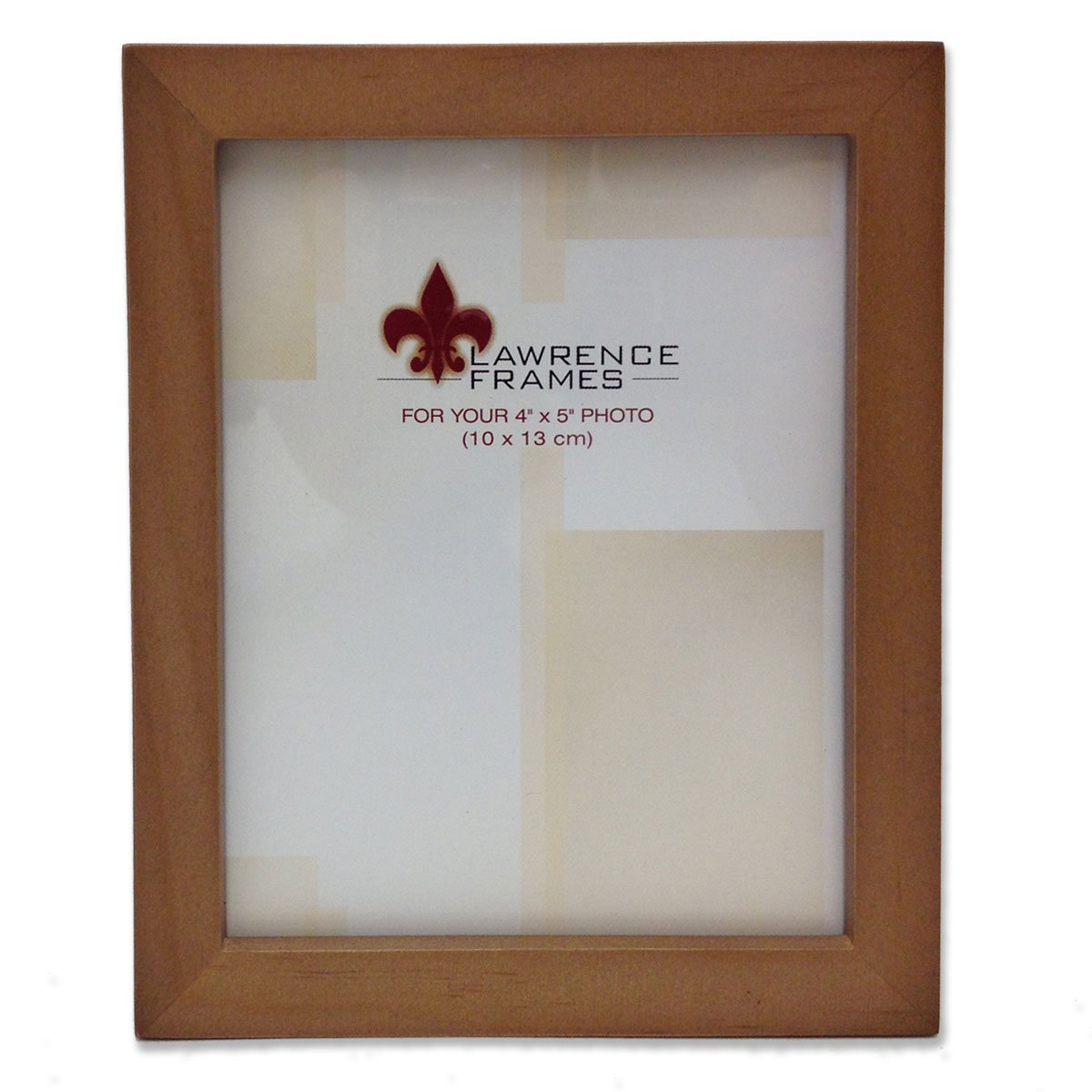 Lawrenceframes 766045 4 X 5 In. Nutmeg Wood Picture Frame