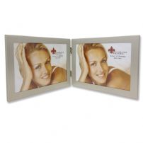Lawrence Frames 230175d Silver Aluminum 5 X 7 In. Double Picture Frame - 2 Count