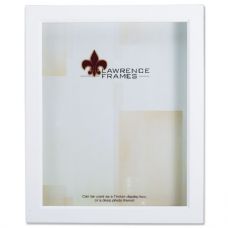 Lawrenceframes 795257 5 X 7 In. Treasure Box Shadow Picture Frame, White