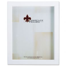 Lawrenceframes 795280 8 X 10 In. Treasure Box Shadow Picture Frame, White