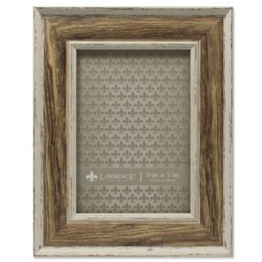 Lawrenceframes 585057 5 X 7 In. Weathered Picture Frame, Walnut