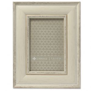 Lawrenceframes 585246 4 X 6 In. Weathered Picture Frame, Ivory