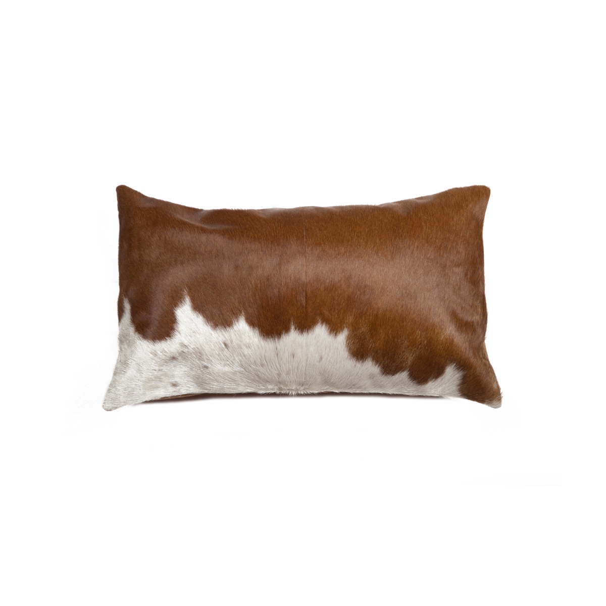 676685025463 12 X 20 In. Torino Cowhide Pillow - Brown & White