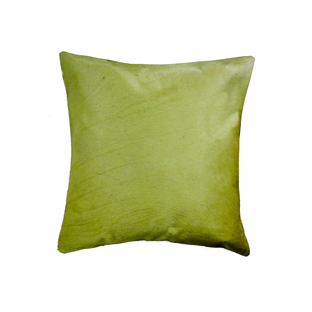 UPC 676685000064 product image for Home Decor 676685000064 Torino Cowhide Pillow, 1-Piece, Lime, 18" | upcitemdb.com