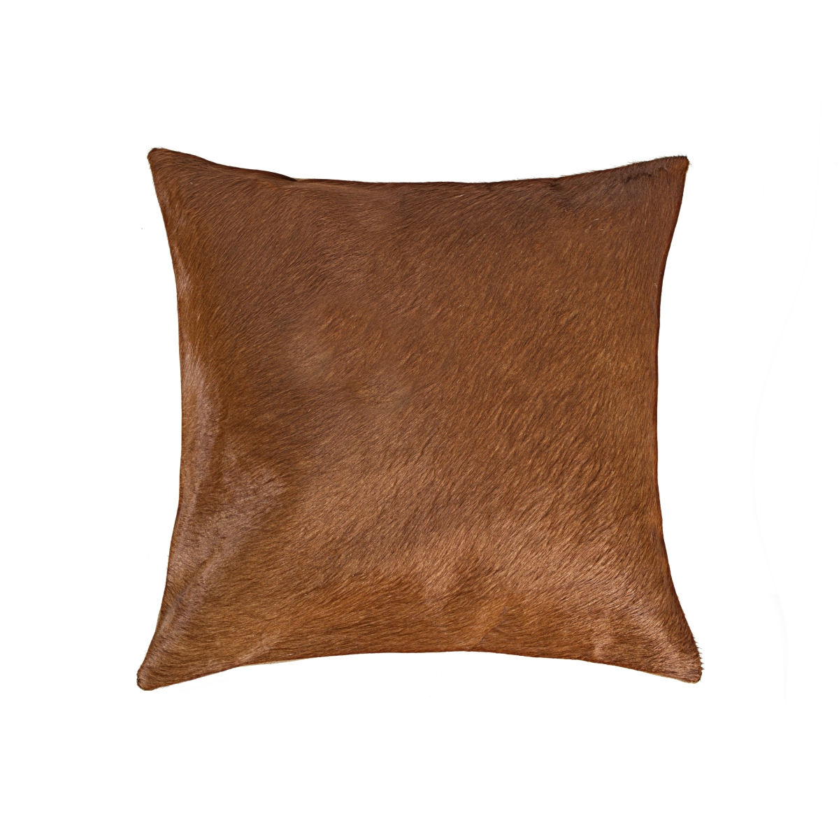 UPC 676685000019 product image for Home Decor 676685000019 Torino Cowhide Pillow, 1-Piece, Brown, 18 | upcitemdb.com