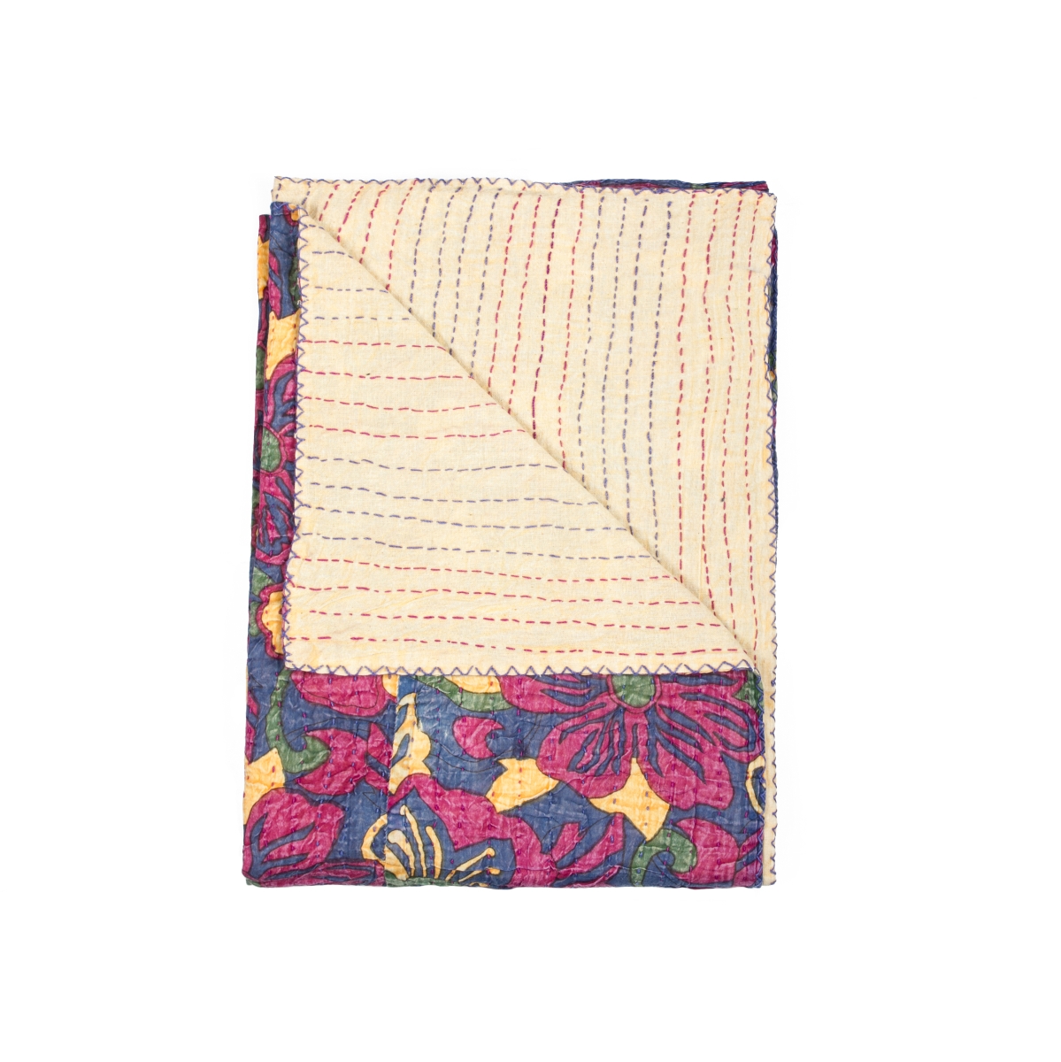 676685039842 50 X 70 In. Kantha Cotton Throw Blanket - 307