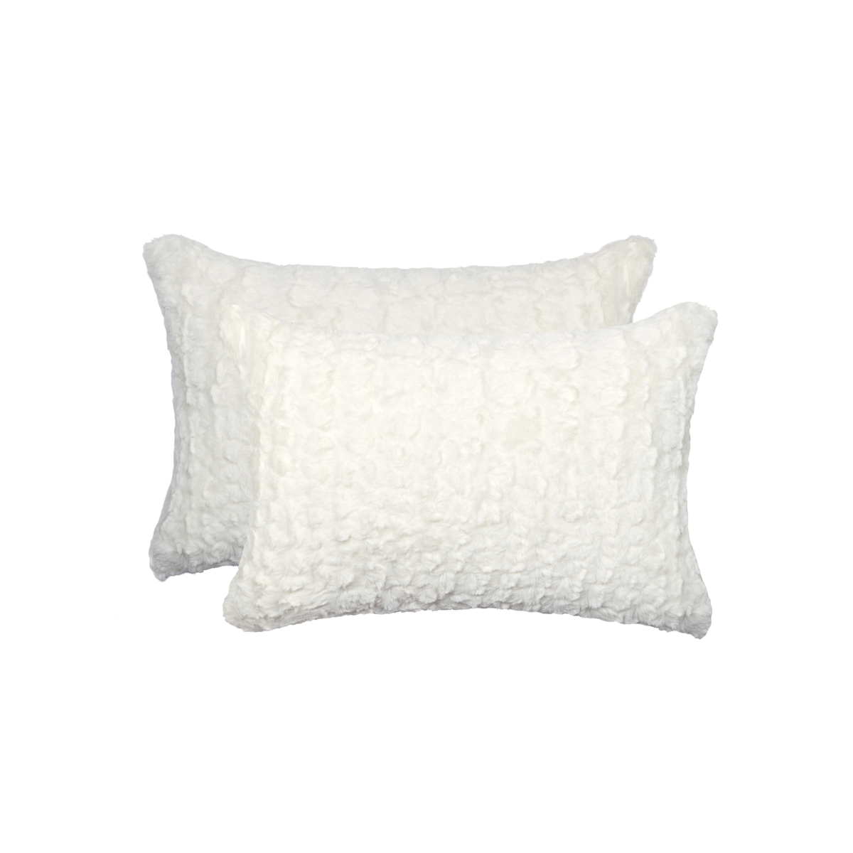 676685041197 12 X 20 In. Belton Sheepskin Pillow - Ivory Mink - Pack Of 2