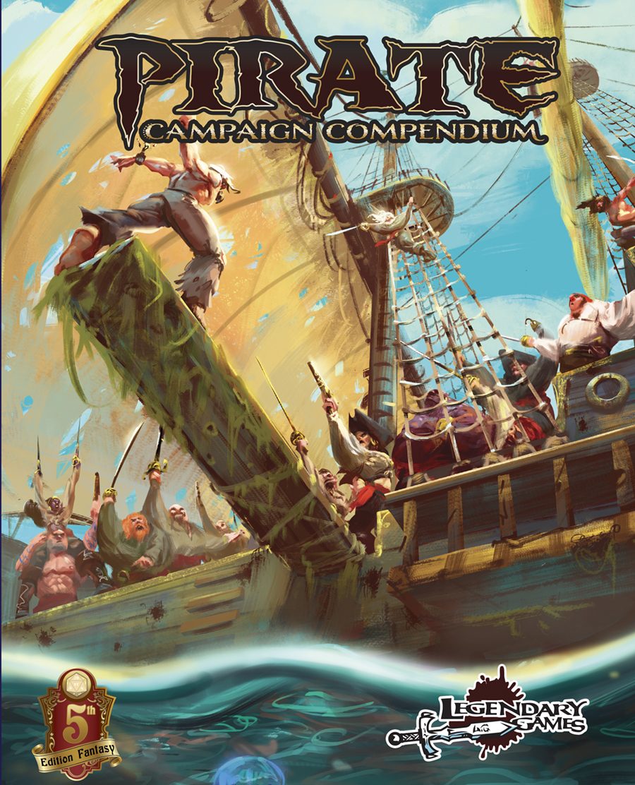 Lgp366pi105e Pirate Campaign Compendium - 5th Edition Game