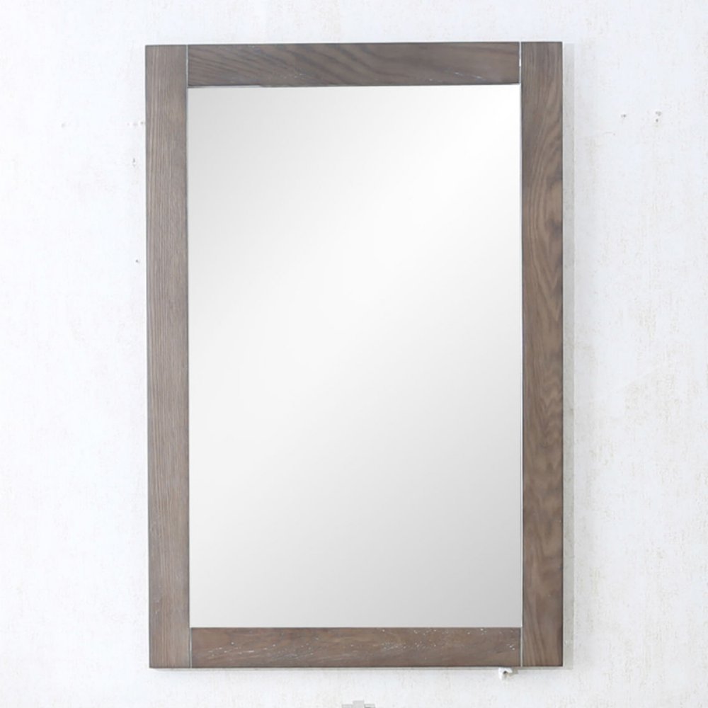 Wlf7021-24-m 20 In. Weathered Gray Mirror