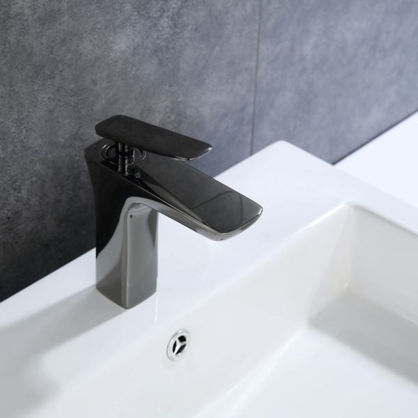 Legion Zy1013-gb 7.5 X 4.33 X 1.8 In. Upc Faucet With Drain - Glossy Black