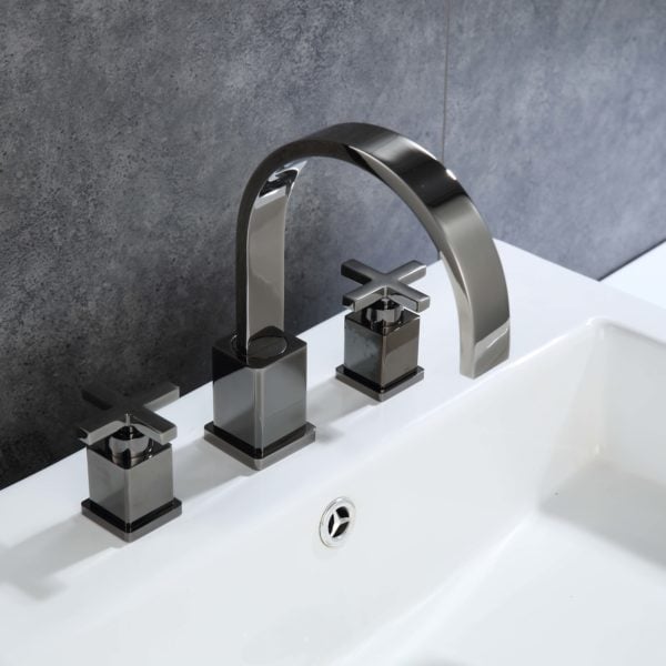 Legion Zy2511-gb 8.6 X 6.5 X 8 In. Upc Faucet With Drain - Glossy Black