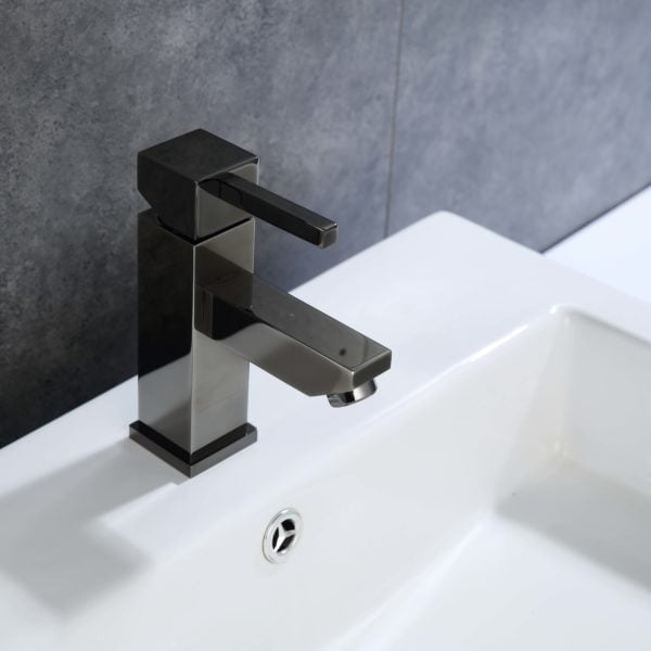 Legion Zy6001-gb 6.77 X 4.33 X 1.9 In. Upc Faucet With Drain - Glossy Black