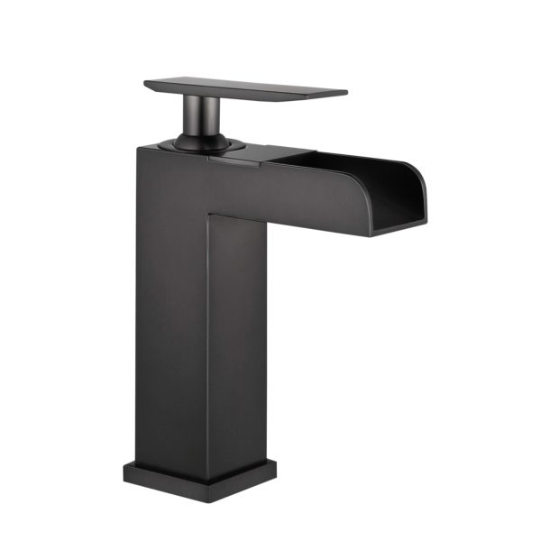 Legion Zy8001-or 7 X 4.33 X 1.96 In. Upc Faucet With Drain - Oil Rubber Black
