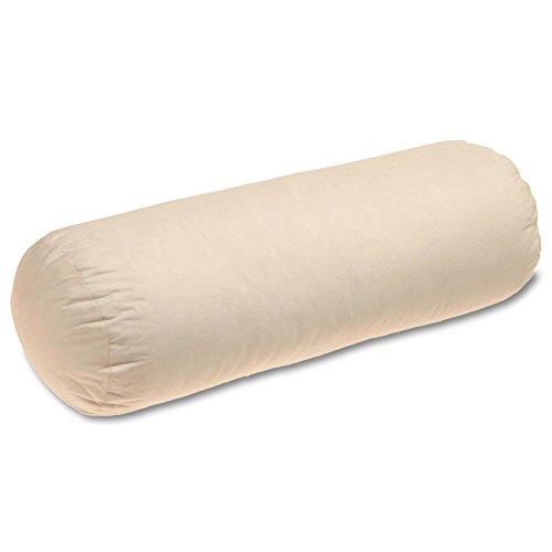 Cream Cover For Cervical Beauty Roll Pillow