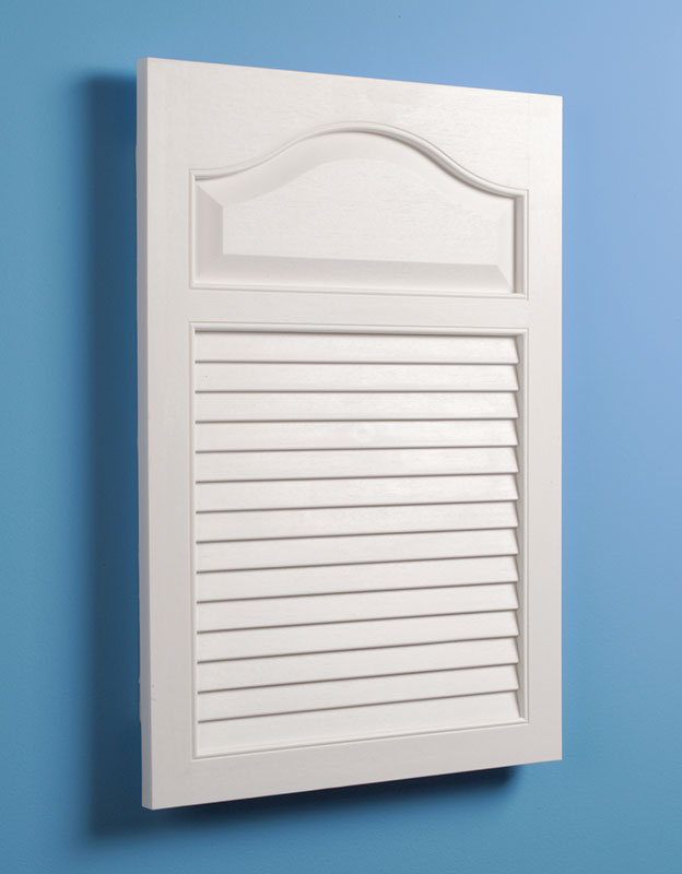 615 16 X 24 In. Louver Door Medicine Cabinet With 2 Fixed Plastic Shelves