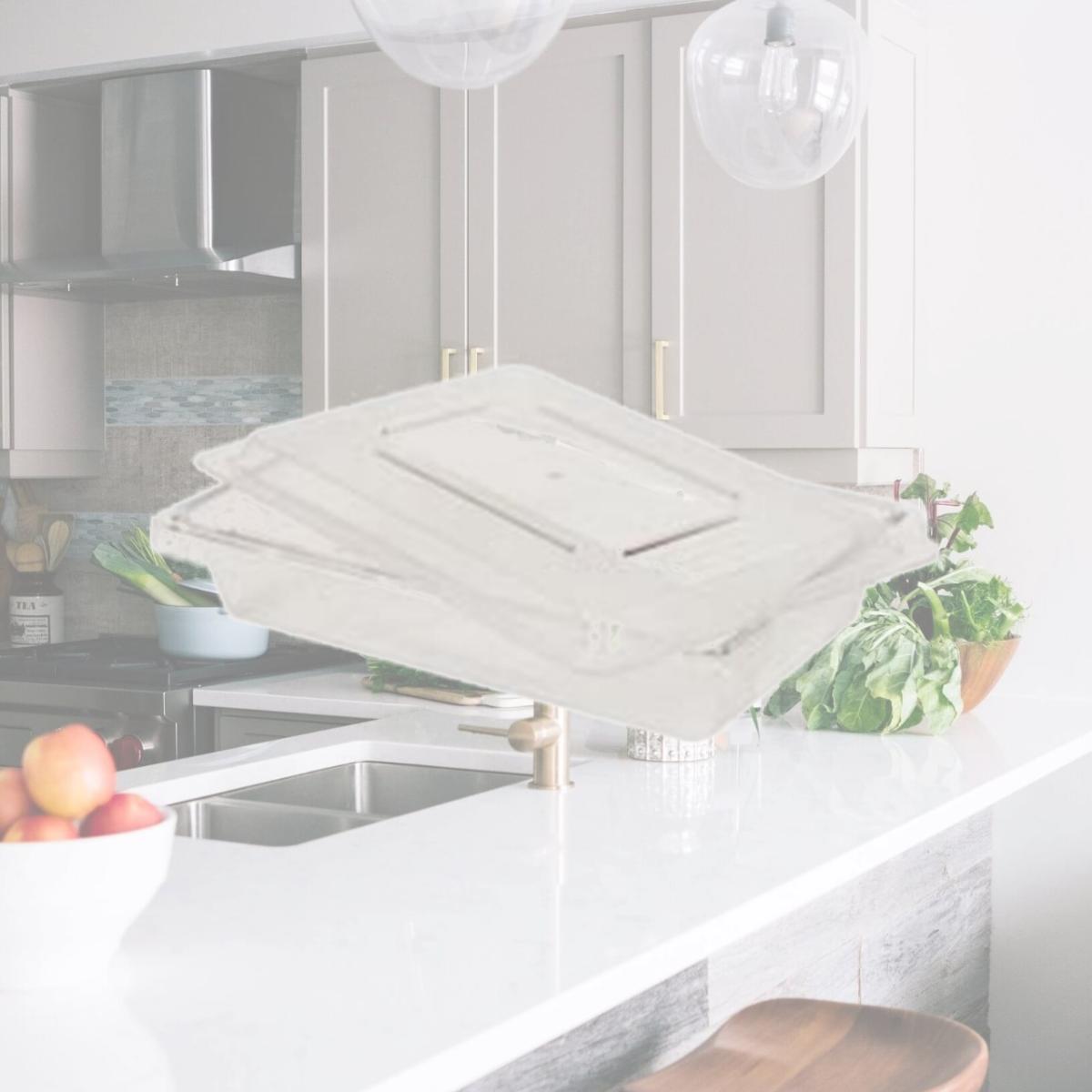 Picture of Rubbermaid RCP 3507 WHI 3.5   Deep Food Box- White