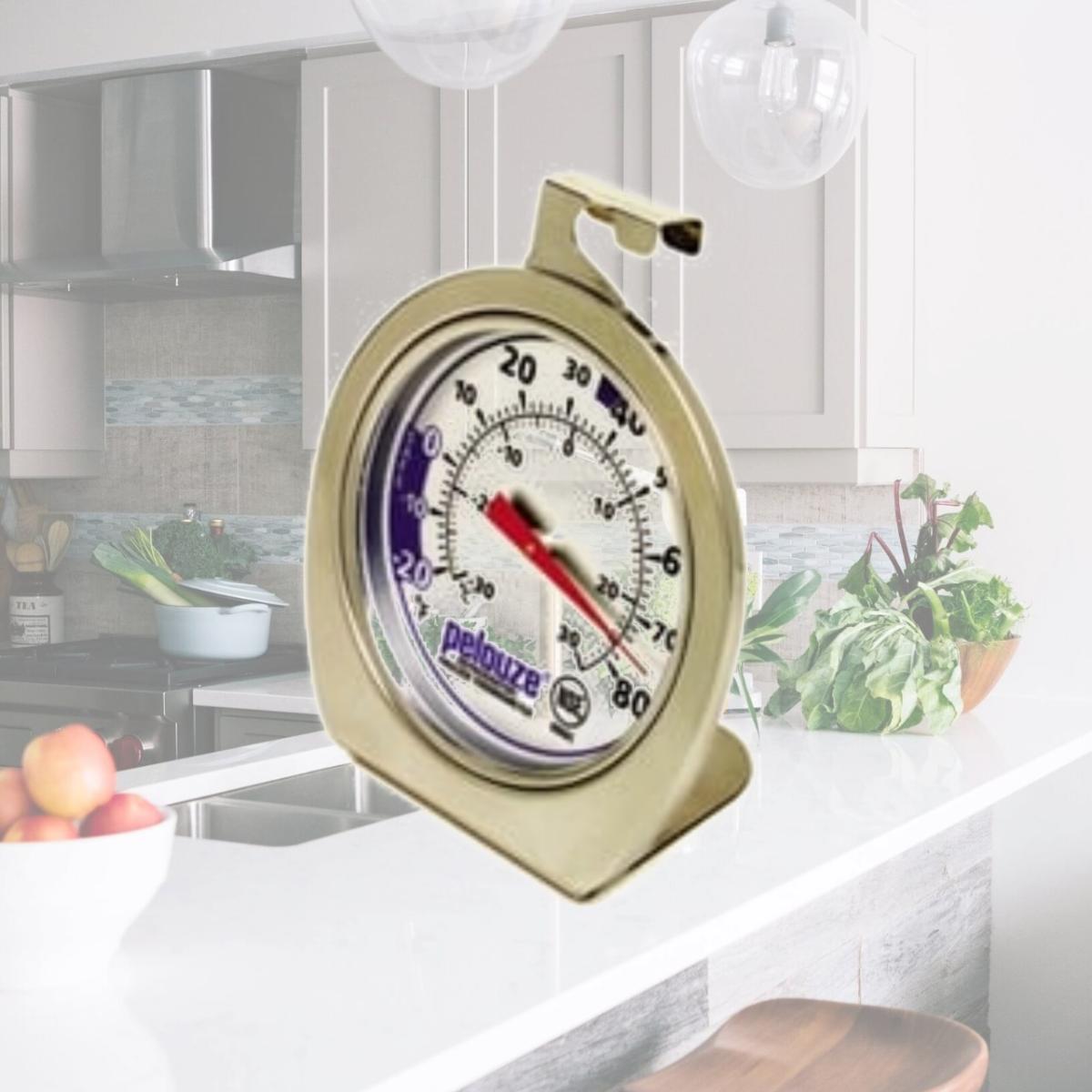Picture of Pelouze PEL R80DC Refrigerator-Freezer Thermometer- Easy-To-Read
