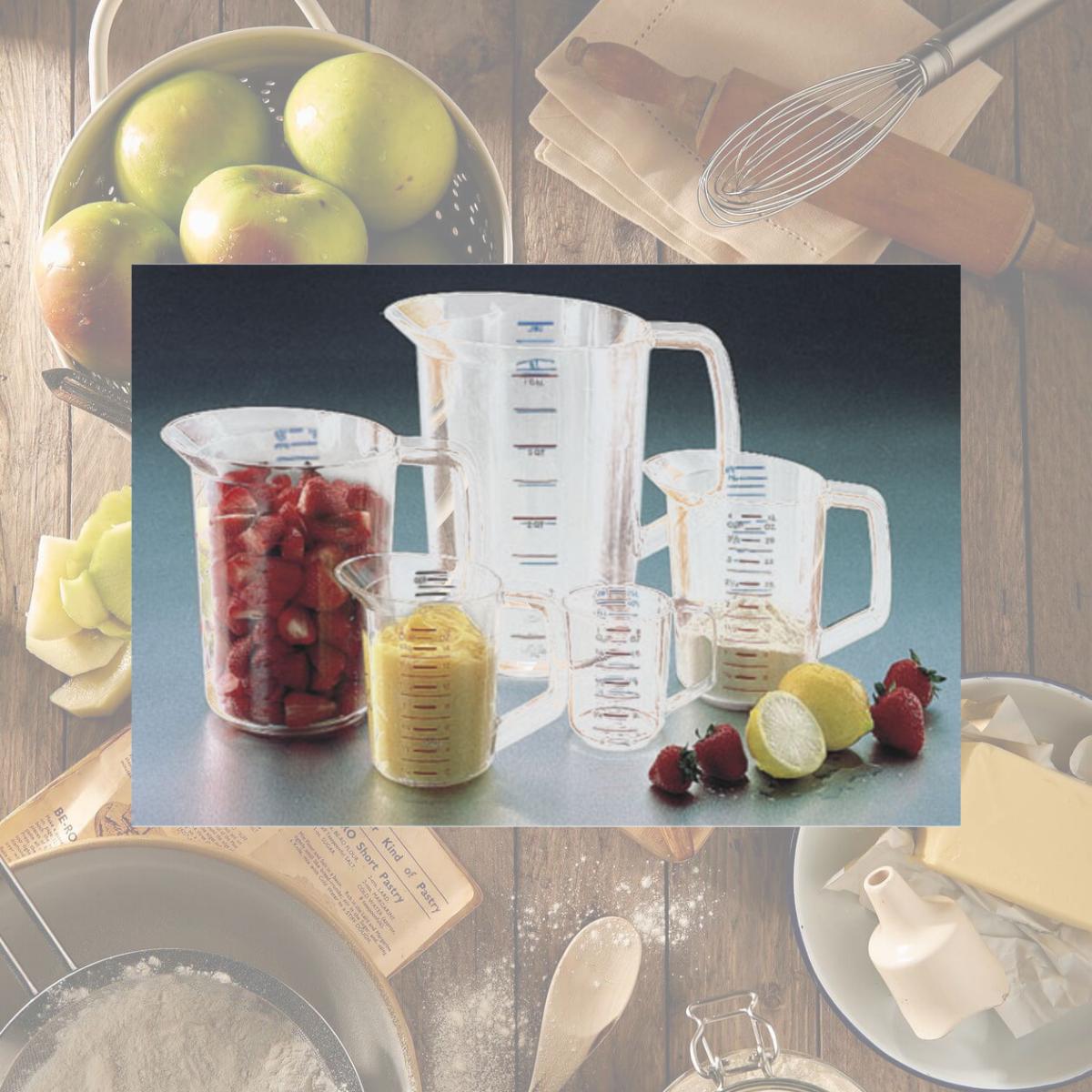 Picture of Rubbermaid Commercial Products RCP 3218 CLE Measuring Cup 4 Qt Clear