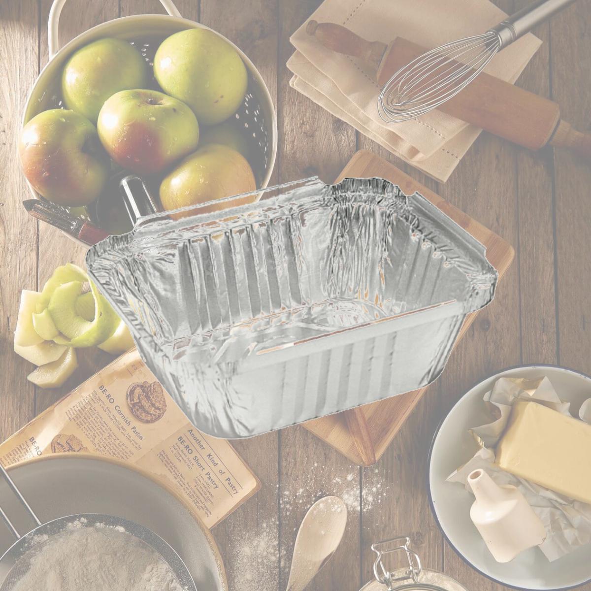 Picture of Handi Foil HFA 205930 Oblong Aluminum Container 1Lb - 1000-Case