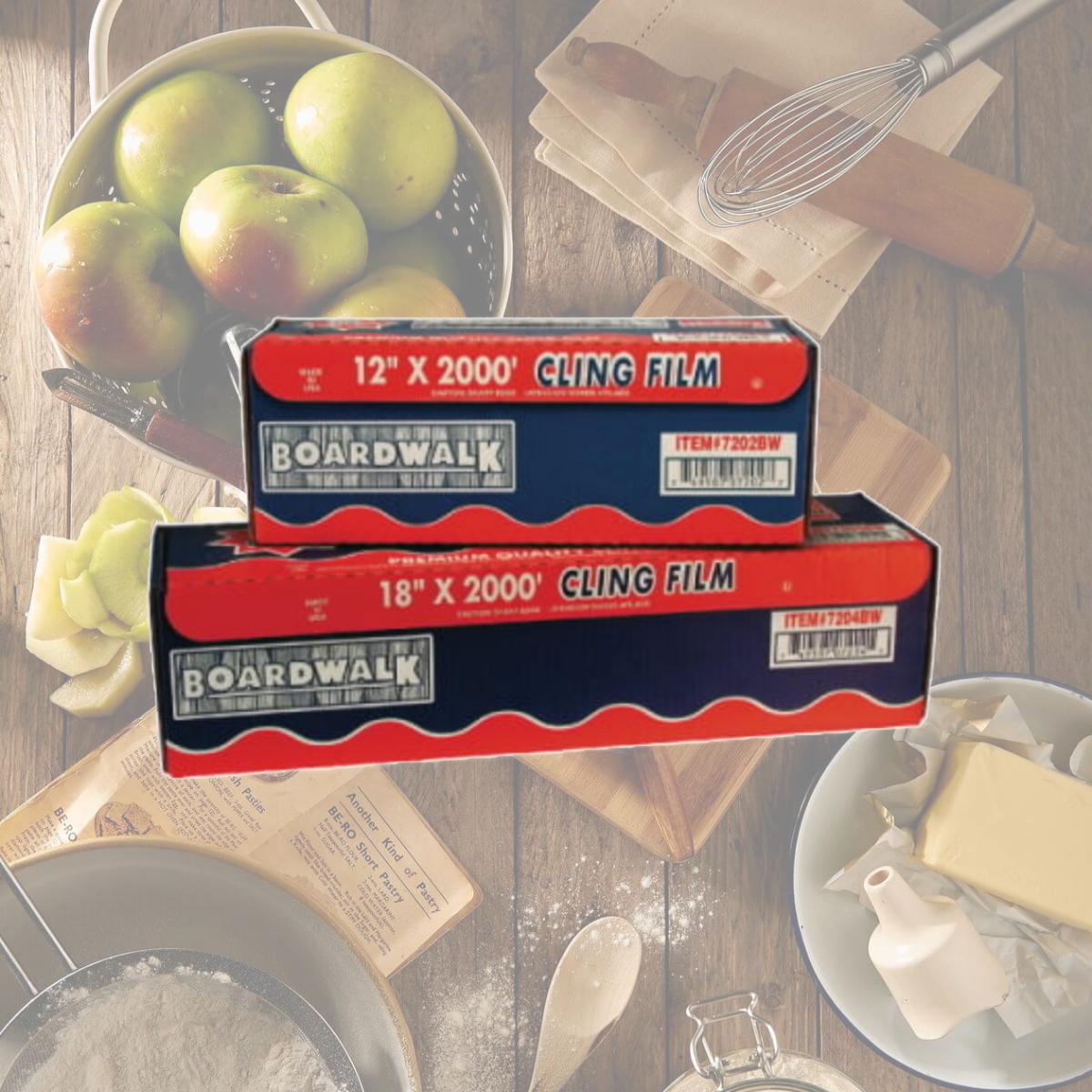 Picture of Boardwalk BWK 7204 PVC Food Wrap Film Roll 18 in. x 2000'